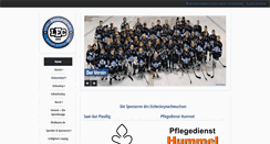 Desktop Screenshot of leipziger-eissport-club.de